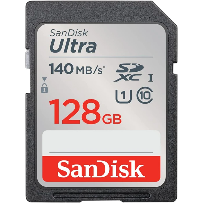 کارت حافظه سن دیسک Ultra ظرفیت 128 گیگابایت کلاس 10 UHS-I سرعت 140MB/s