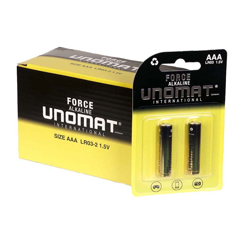 باتری نیم قلمی آلکالاین یونومات مدل ULTRA PREMIUM